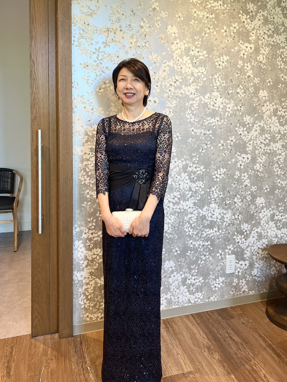 結婚式 新郎の母親 フォーマルドレス Santo Felice サントフェリーチェ