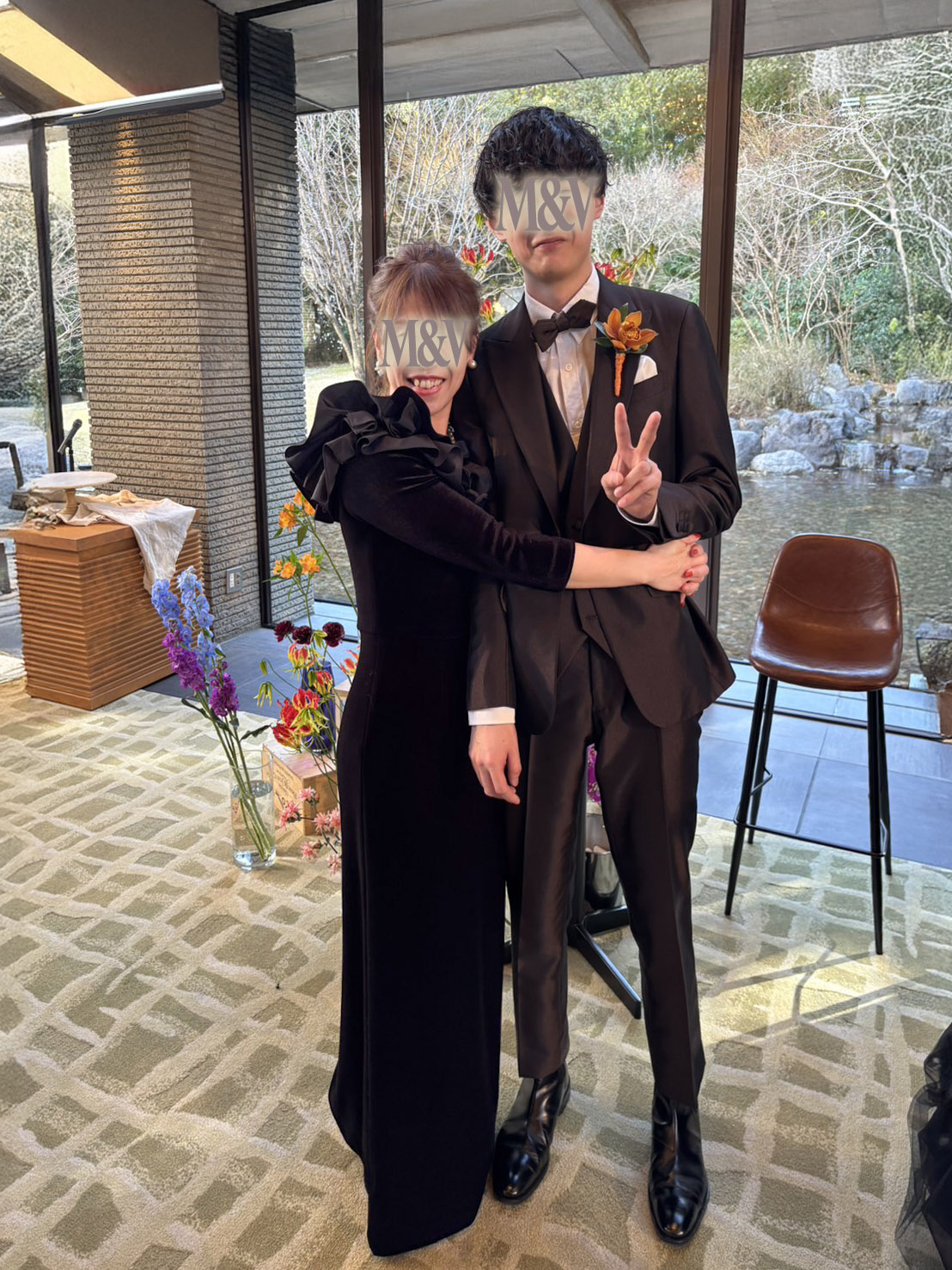 結婚式 新郎の母親 フォーマルドレス アマンダンライズ静岡（浜松）